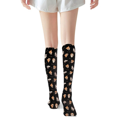Custom Printed Hosiery | Design Your Own Sheer Tights & Socks