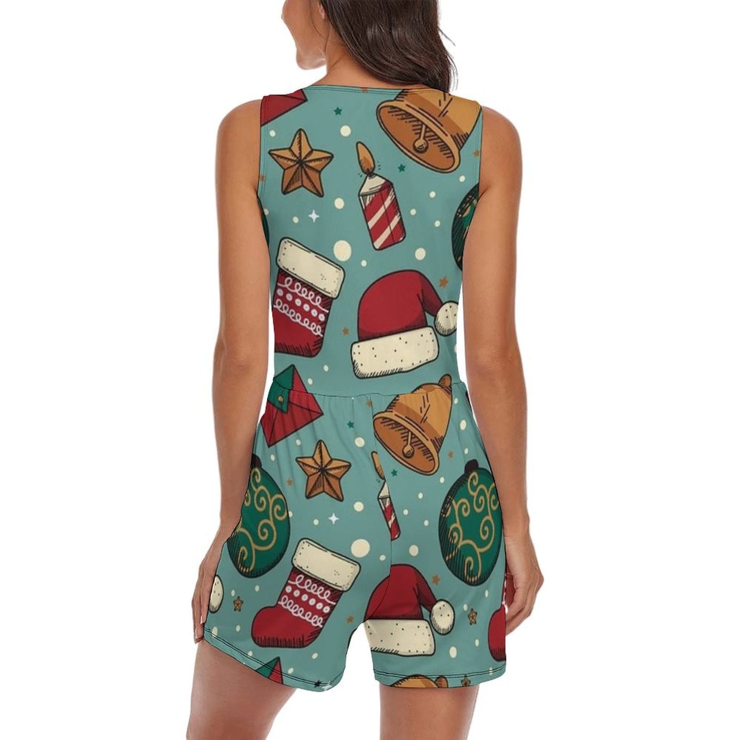 Custom Photo Romper for Women | Personalized Milk Silk Playsuit
