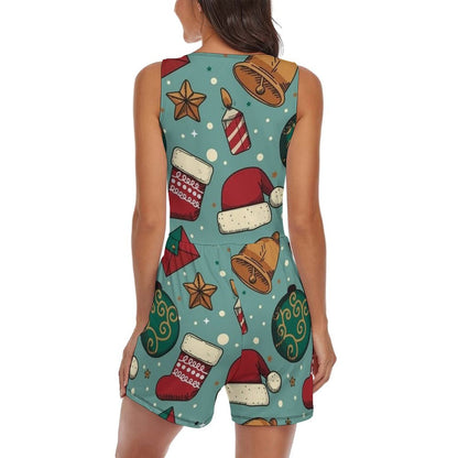 Custom Photo Romper for Women | Personalized Milk Silk Playsuit