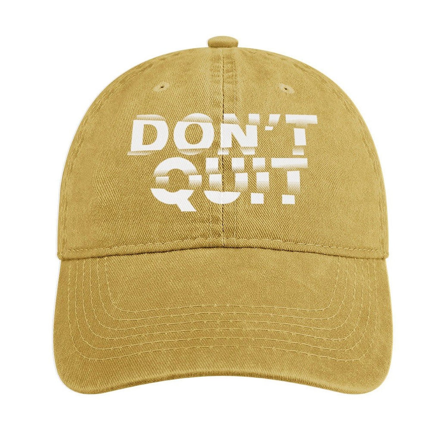 Custom Vintage Washed Denim Dad Hat: 100% Cotton Baseball Cap