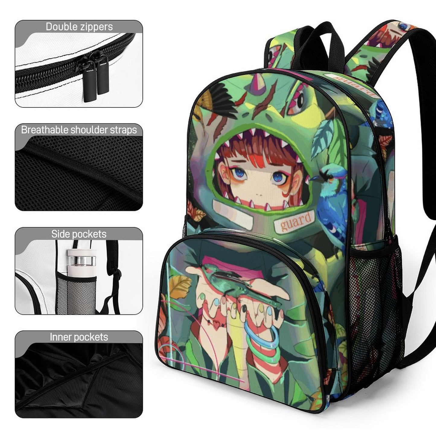 Personalized Kids Backpack | Custom Waterproof Oxford School Bag