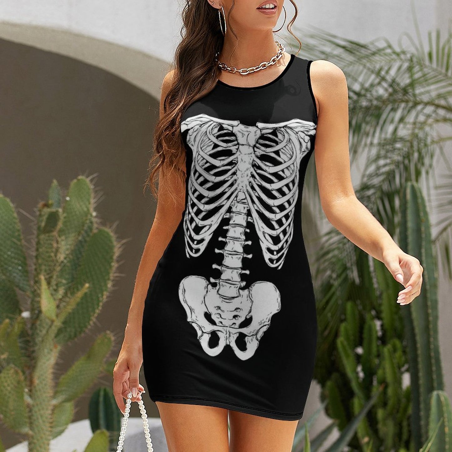 Custom Sleeveless Milk Silk Tank Dress | Cooling Summer Shift