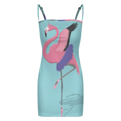 Custom Milk Silk Dress | Personalized Strap Dress for Women