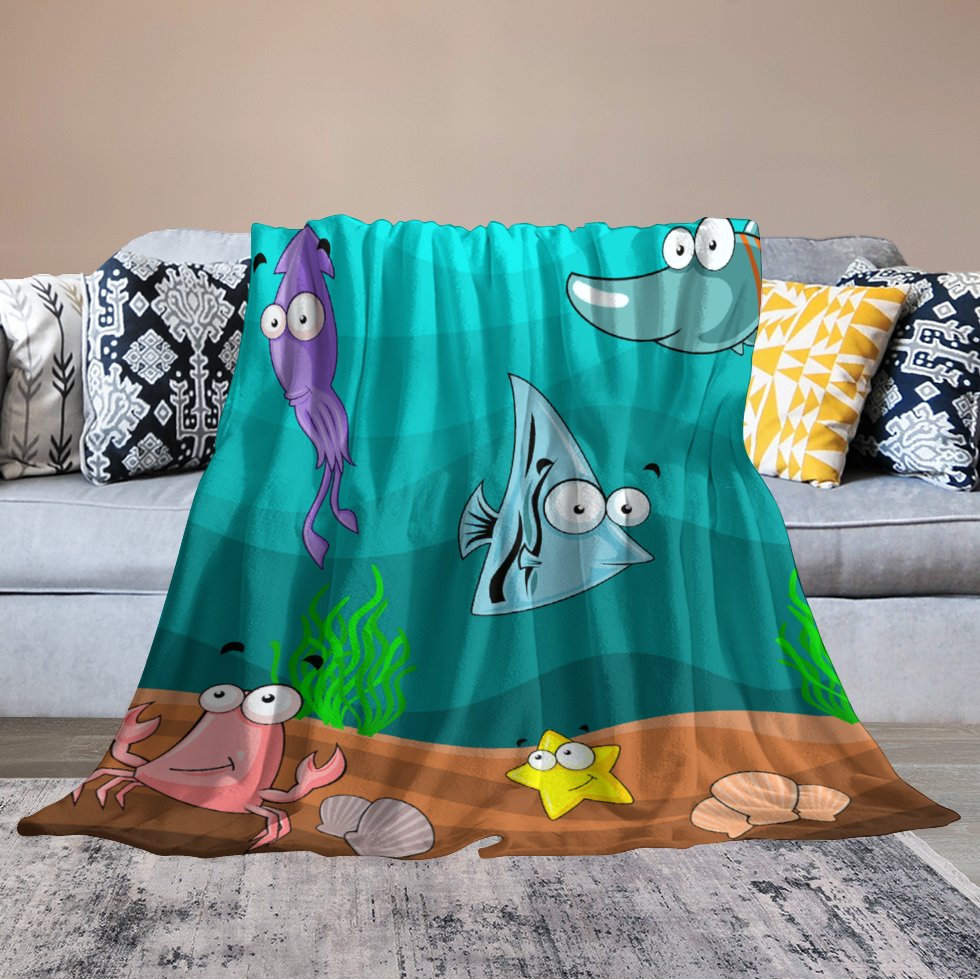 Custom Photo Blanket | Personalized Fleece Throw with Your Picture