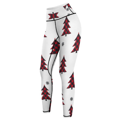 Custom High-Waisted Yoga Leggings | Milk Silk Contour Tights (S-2XL)