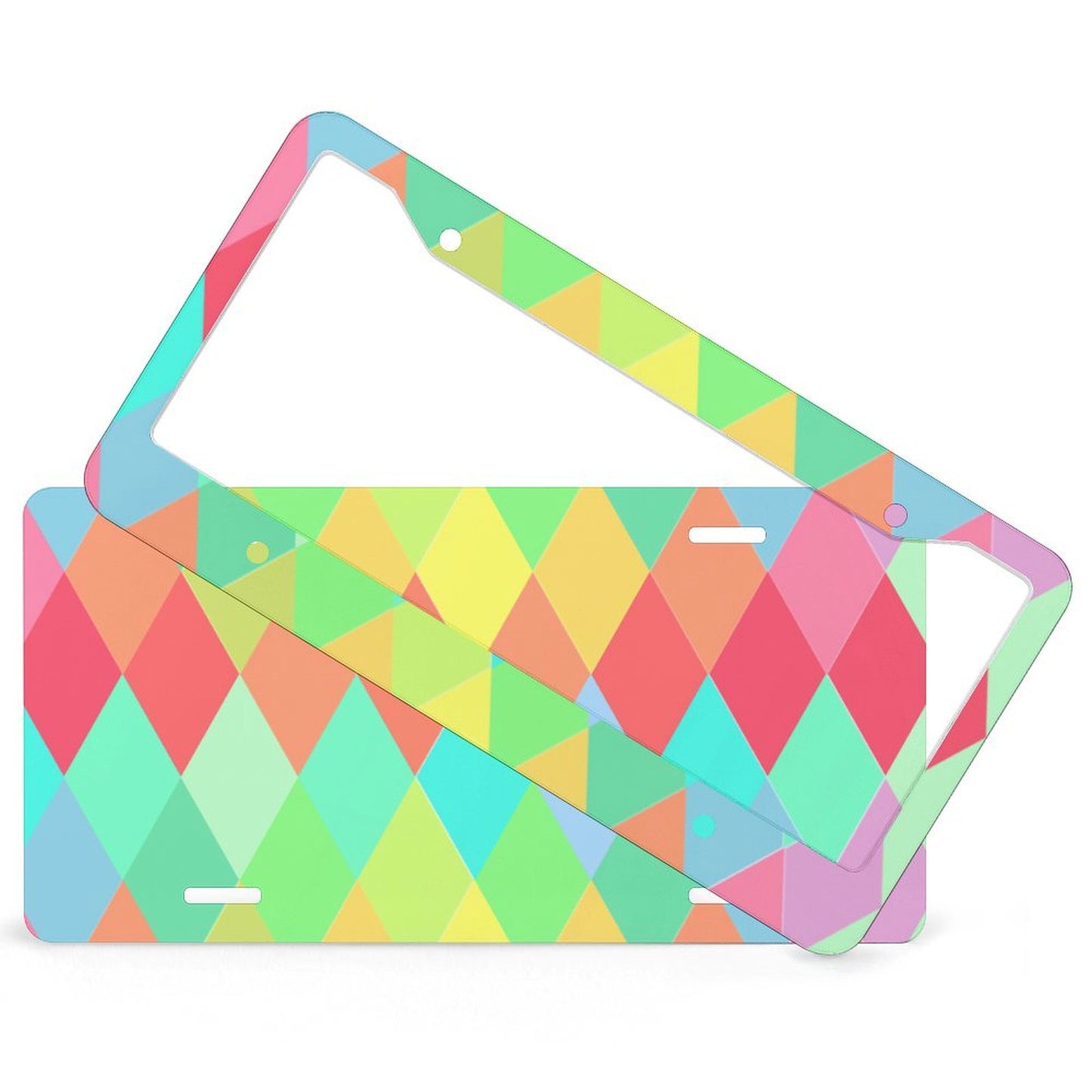 Custom Aluminum License Plate Frame | Add Your Photo & Text