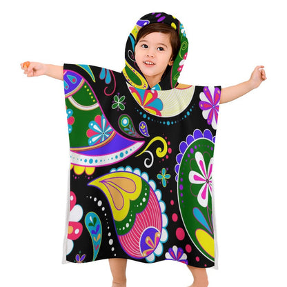 Custom Hooded Towel for Kids | Personalized Beach & Bath Poncho