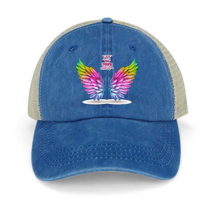 Custom Hollow-Out Denim Cap | Personalized Cotton Baseball Hat