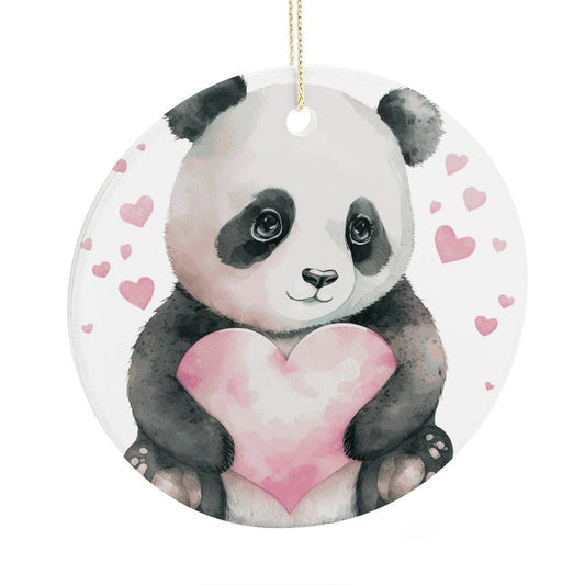 Custom Ceramic Ornament | Personalized Double-Sided Photo Gift