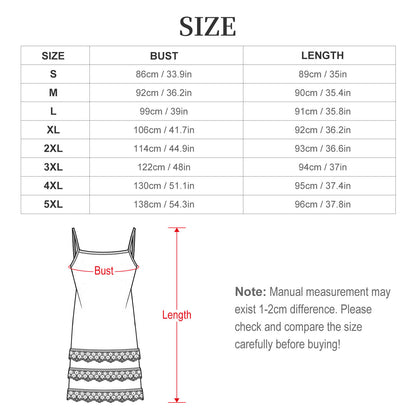Custom Lace Trim Midi Slip Dress