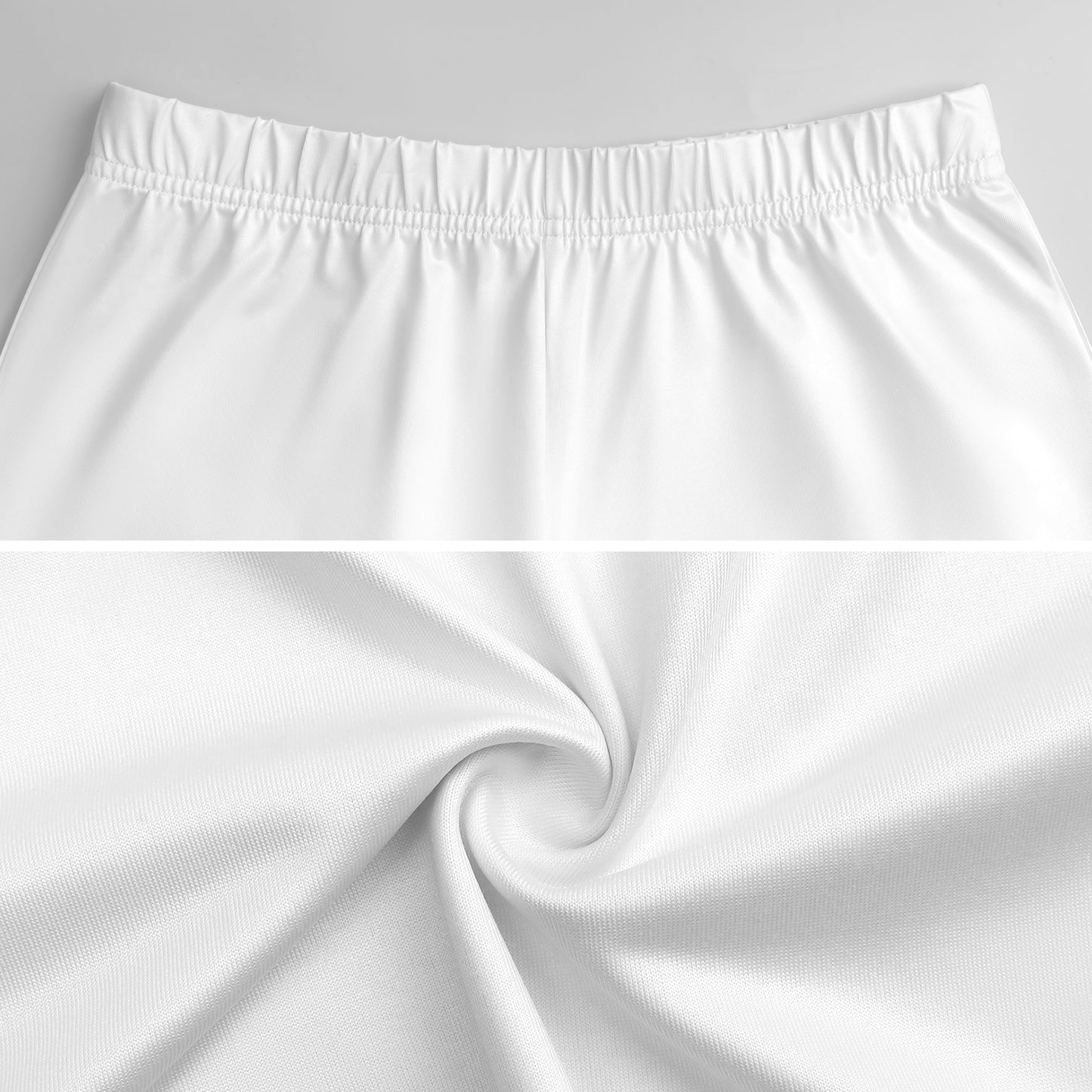 Custom Women's Sport Shorts | Personalized Milk Silk Gym Shorts