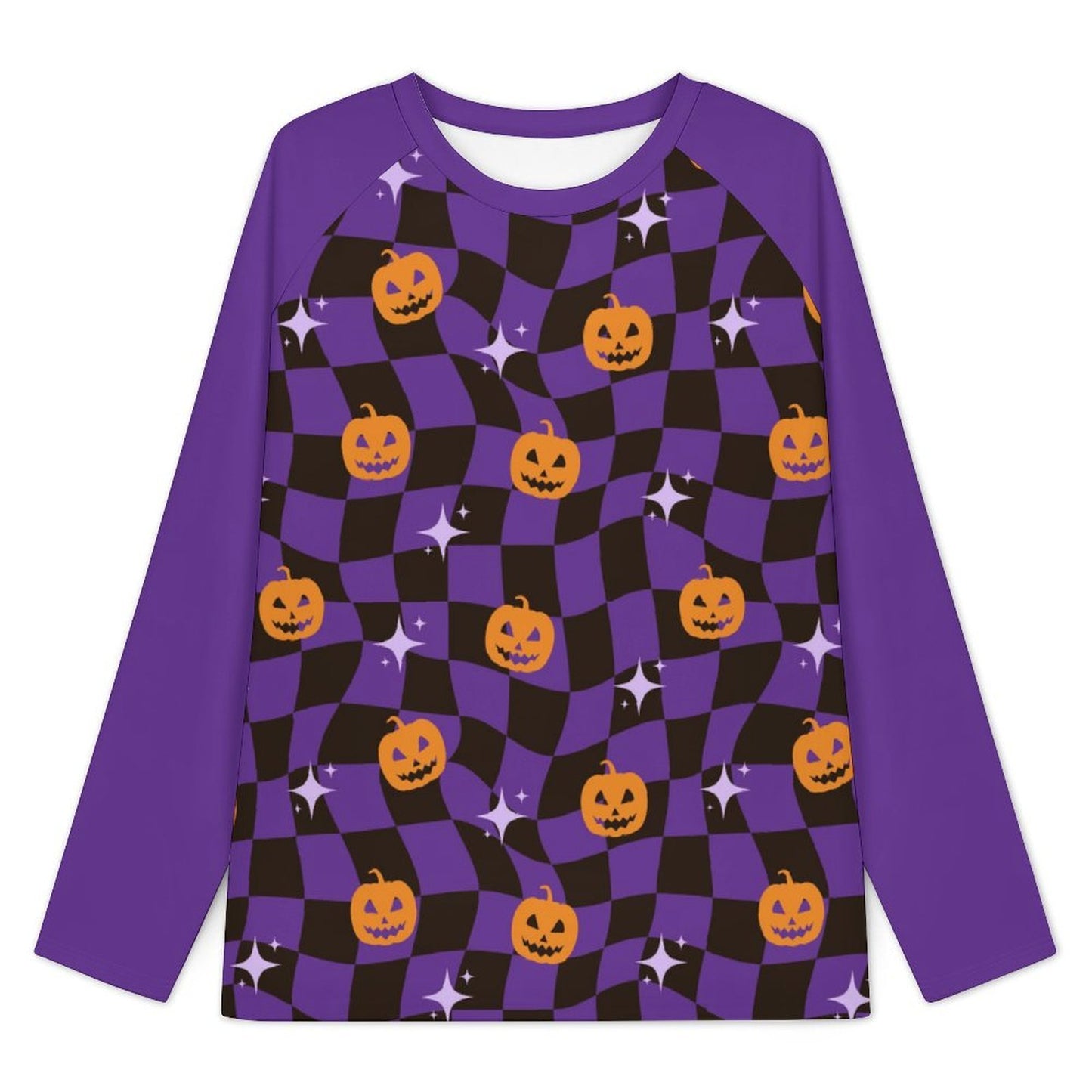 Custom Men's Raglan Sleeve Pajama Set with Pockets