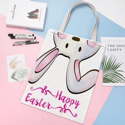 Custom Canvas Tote Bag 35x45cm | Personalized Cotton Shoulder Bag