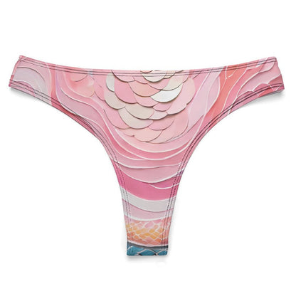 Custom Printed Modal Thong Underwear for Women