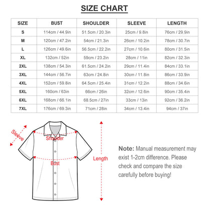 Custom All-Over Print Cotton Cuban Shirt | Personalized DTG Camp Shirt