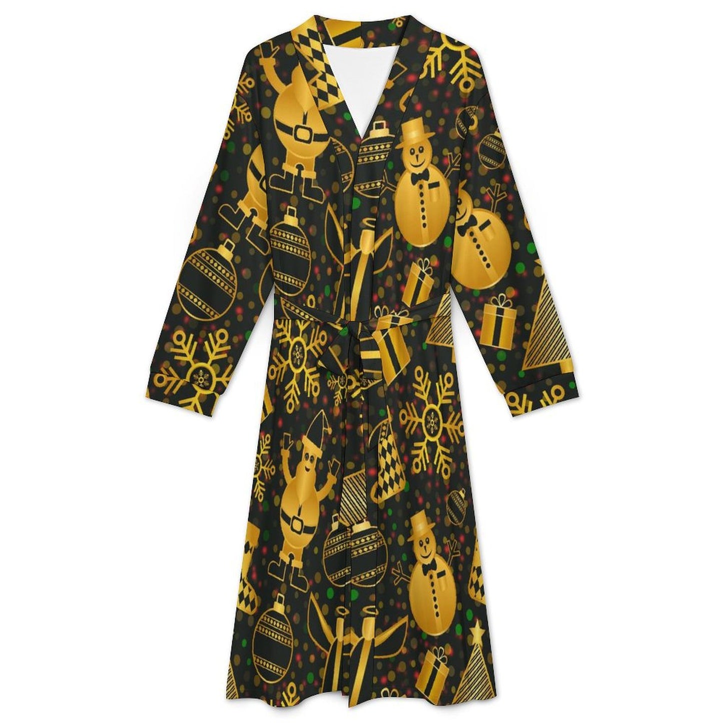 Custom Men's Robe | Personalized Silk Dressing Gown for Him