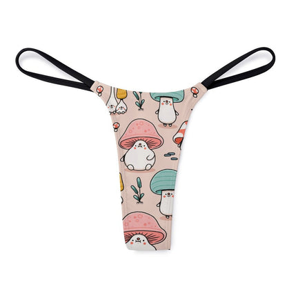 Custom Thong Underwear | Personalized Yoga Cloth Seamless Thong