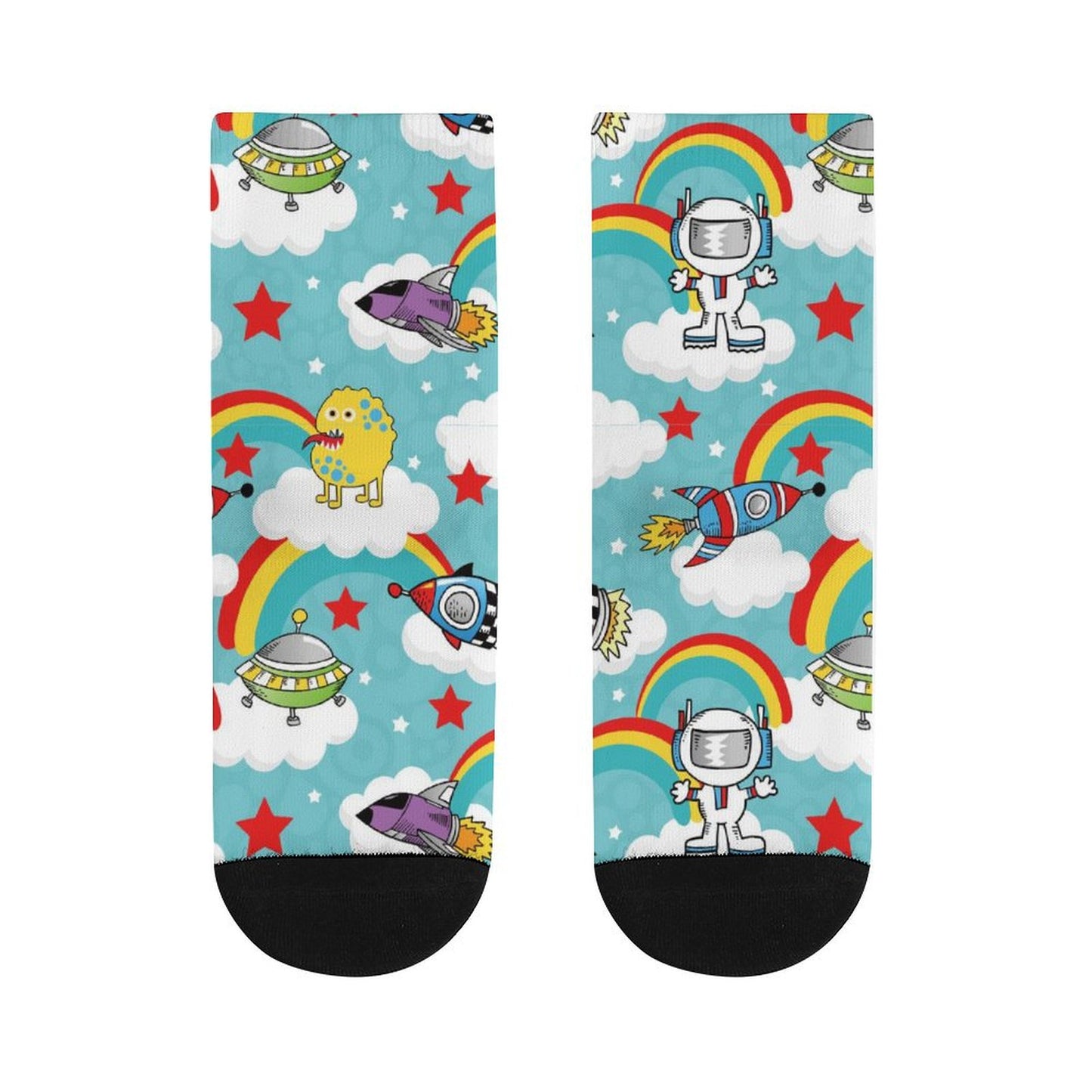 Custom Printed Socks | Personalized Polyester Crew Socks