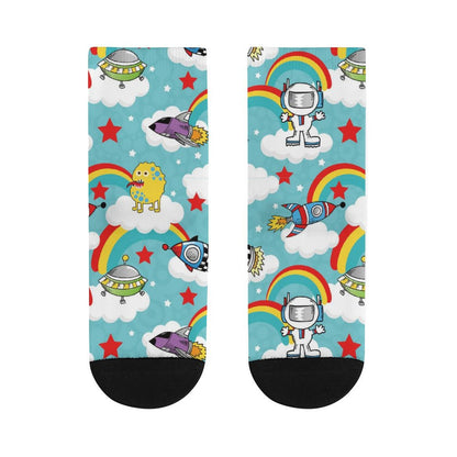 Custom Printed Socks | Personalized Polyester Crew Socks
