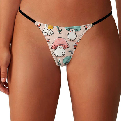 Custom Thong Underwear | Personalized Yoga Cloth Seamless Thong