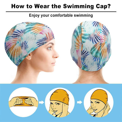 Custom Print Swim Cap | Personalized Polyester Spandex Swim Hat
