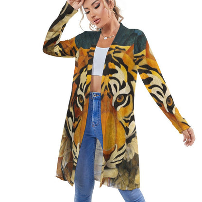 Custom Print Cardigan | Your Art on a Cozy Knit Sweater