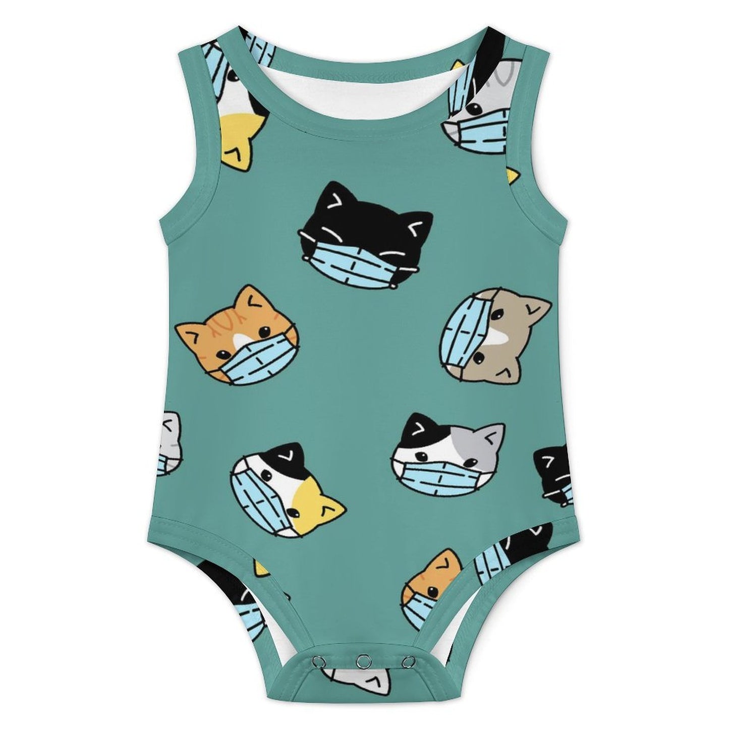 Custom Baby Romper | Personalized Sleeveless Bodysuit