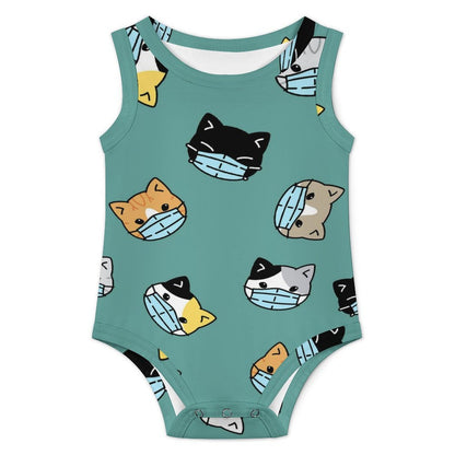 Custom Baby Romper | Personalized Sleeveless Bodysuit