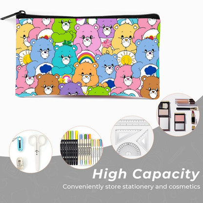 Custom Clear PVC Organizer Bag Set 2-Piece — UV-Printed Personalized Transparent Pouch Set