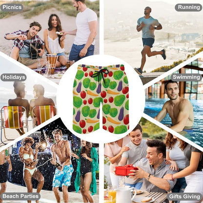 Custom Men's Beach Shorts | Design Your Own Photo Swim Trunks