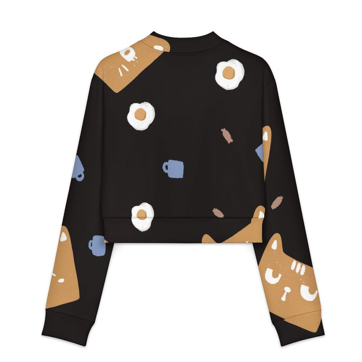 Custom Cropped Open-Front Jacket for Women - Personalized Lightweight Spring Outerwear