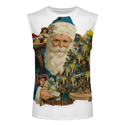 Custom Sleeveless Round Neck T-Shirt | Personalized Photo Tee