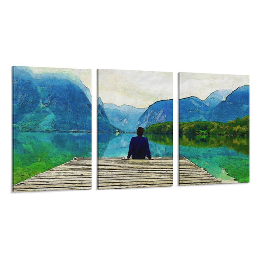 3 Panel Split Canvas | Turn Your Vertical Photo into Triptych Wall Art