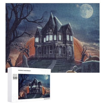 Custom Wood Puzzle | Personalized Photo Jigsaw (300-1000 pc)