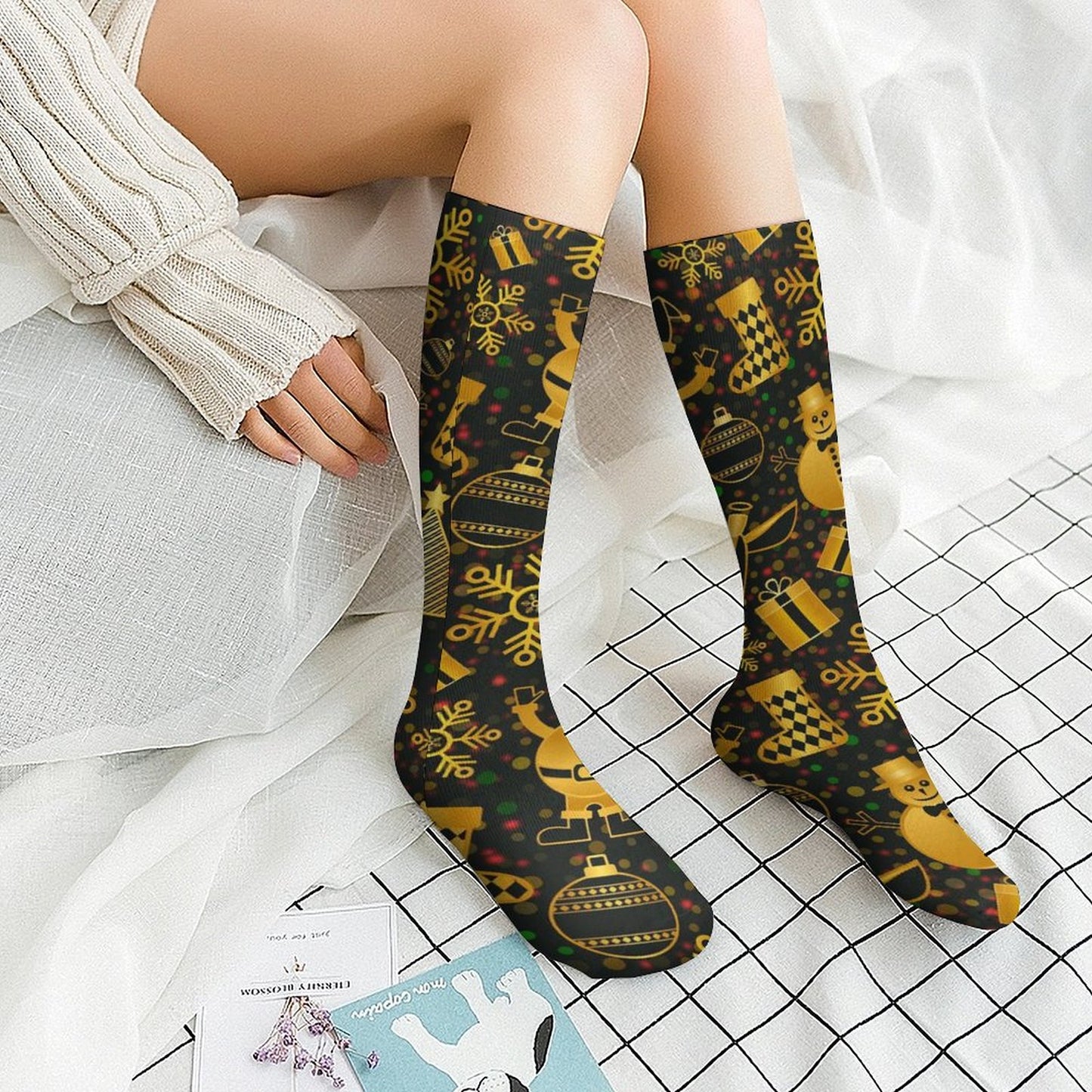 Custom Winter Socks - Design Personalized Thick & Warm Socks