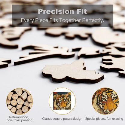 Custom Wooden Puzzle | Irregular Shape Photo Jigsaw