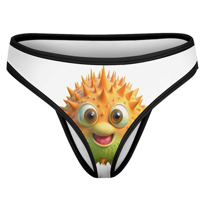 Custom Thong Underwear | Personalized Ice Silk Panties with Photo