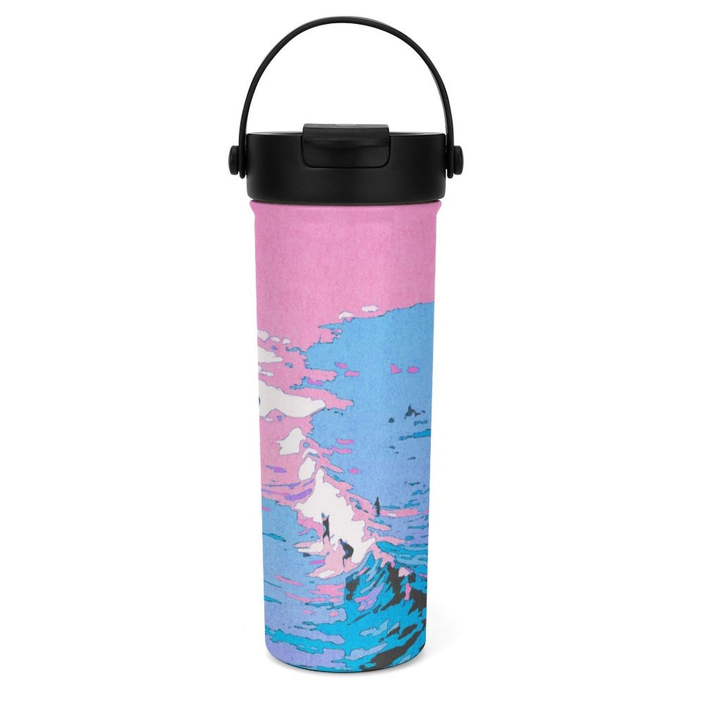 20oz Personalized Tea Infuser Tumbler with Double-Wall Insulation