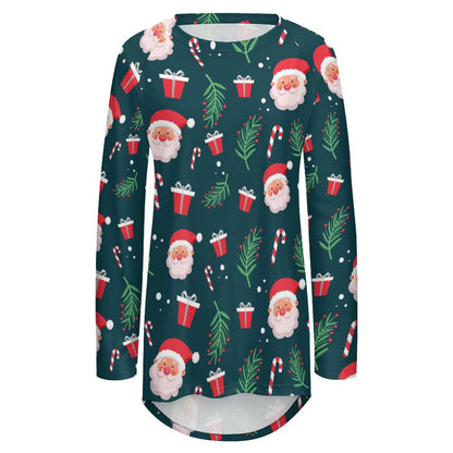 Custom Tunic T-Shirt | Personalized Long Sleeve Tops for Women