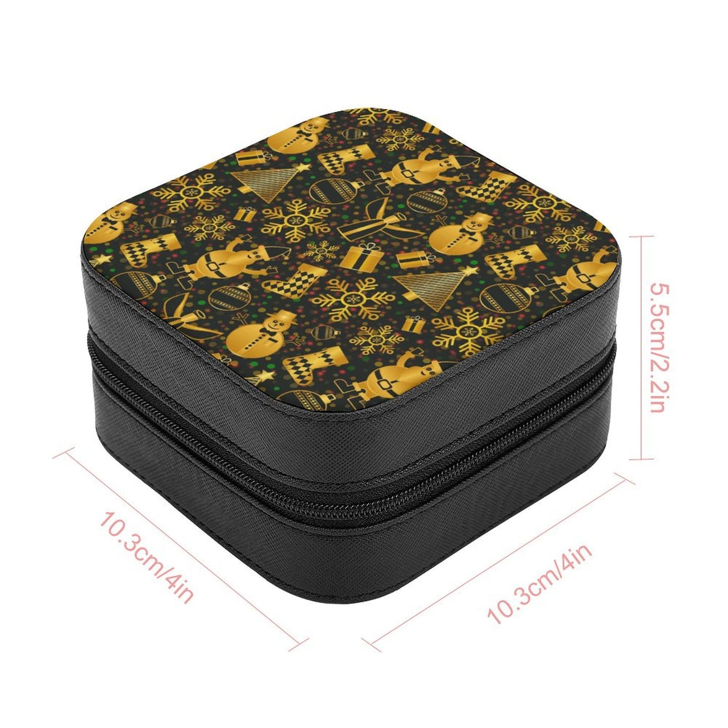 Personalized Jewelry Travel Case | Custom PU Leather Box for Her