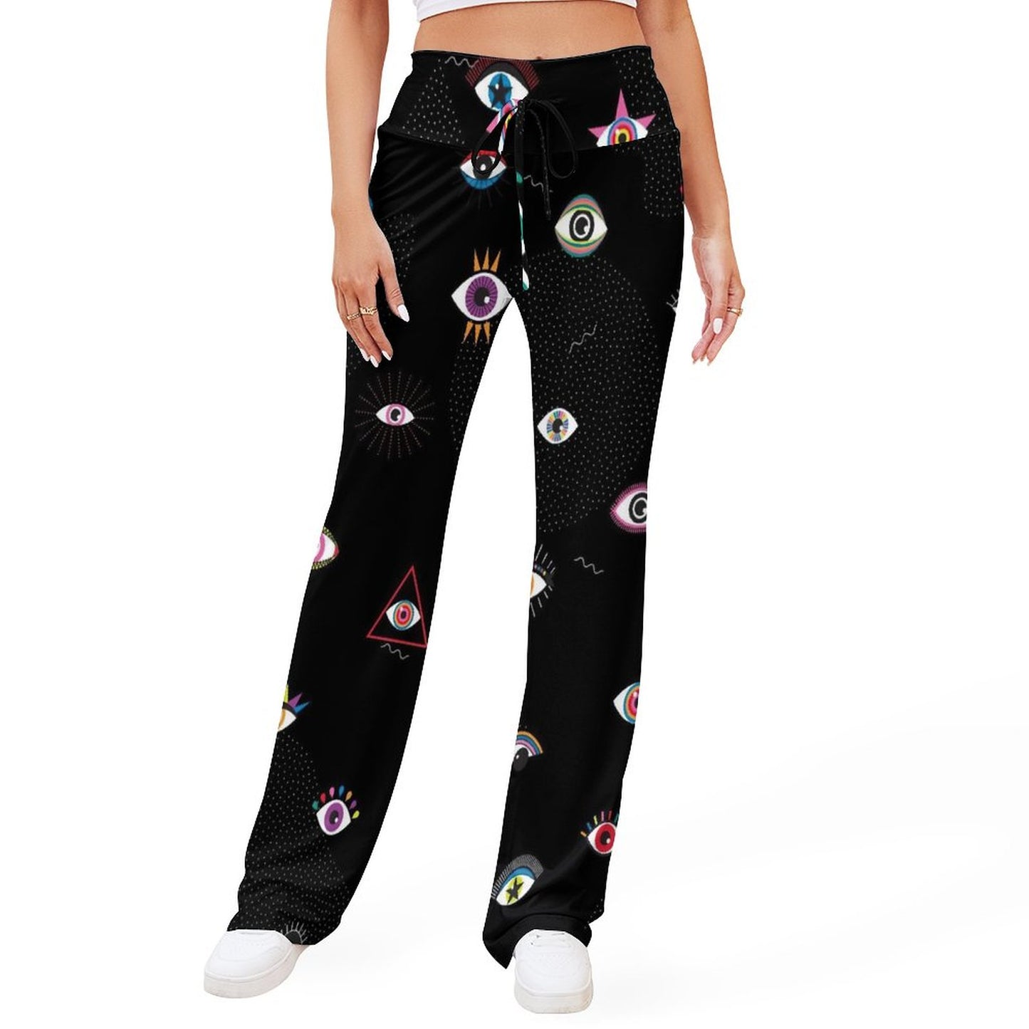 Custom Wide Leg Lounge Pants | Personalized Yoga & Flow Pants