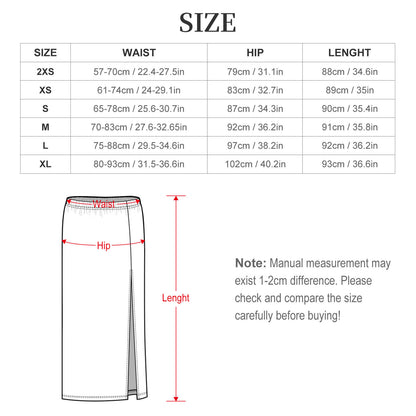 Custom Printed Sheer Mesh Slit Maxi Skirt Cover-Up
