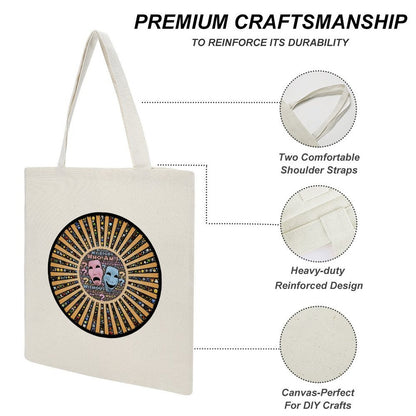 Custom Canvas Tote Bag - Personalized Eco-Friendly Cotton Blend