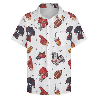 Custom Short Sleeve Button Down Shirt | 4-Way Stretch Fabric