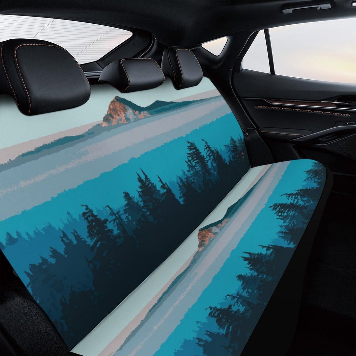 Custom Rear Seat Cover | Add Your Photos to Protect & Style