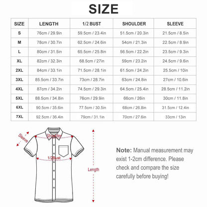 Custom Camp Collar Shirt | Personalized Men's Short Sleeve Shirt
