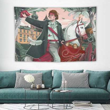 Custom Wall Tapestry: Personalized Aesthetic Room Decor & Backdrop