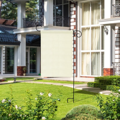 Custom Burlap Garden Flag | Personalized for Farmhouse & Outdoor Decor