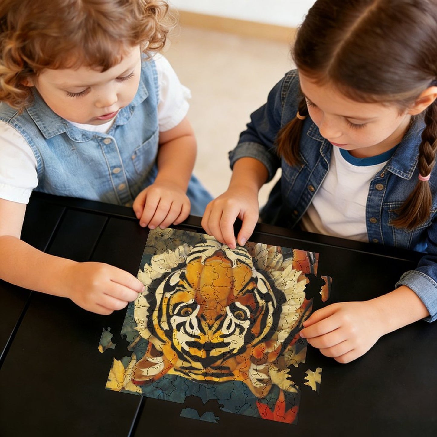 Custom Wooden Puzzle | Irregular Shape Photo Jigsaw