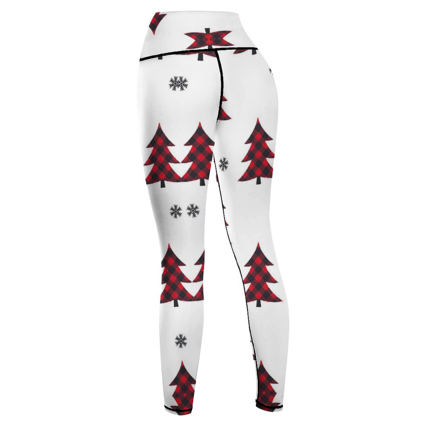 Custom High-Waisted Yoga Leggings | Milk Silk Contour Tights (S-2XL)